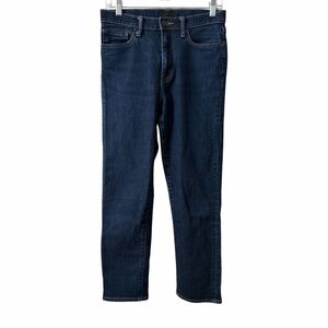 Uniqlo Jeans Regular Size 27 Women’s Straight High Waist Jeans Dark Denim Used